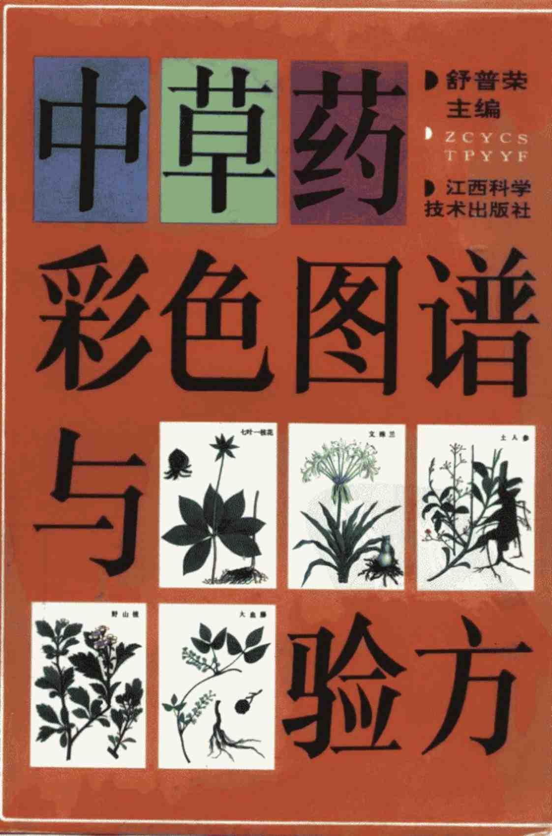 [中草药彩色图谱与验方][舒普荣（编著）]高清PDF电子书下载