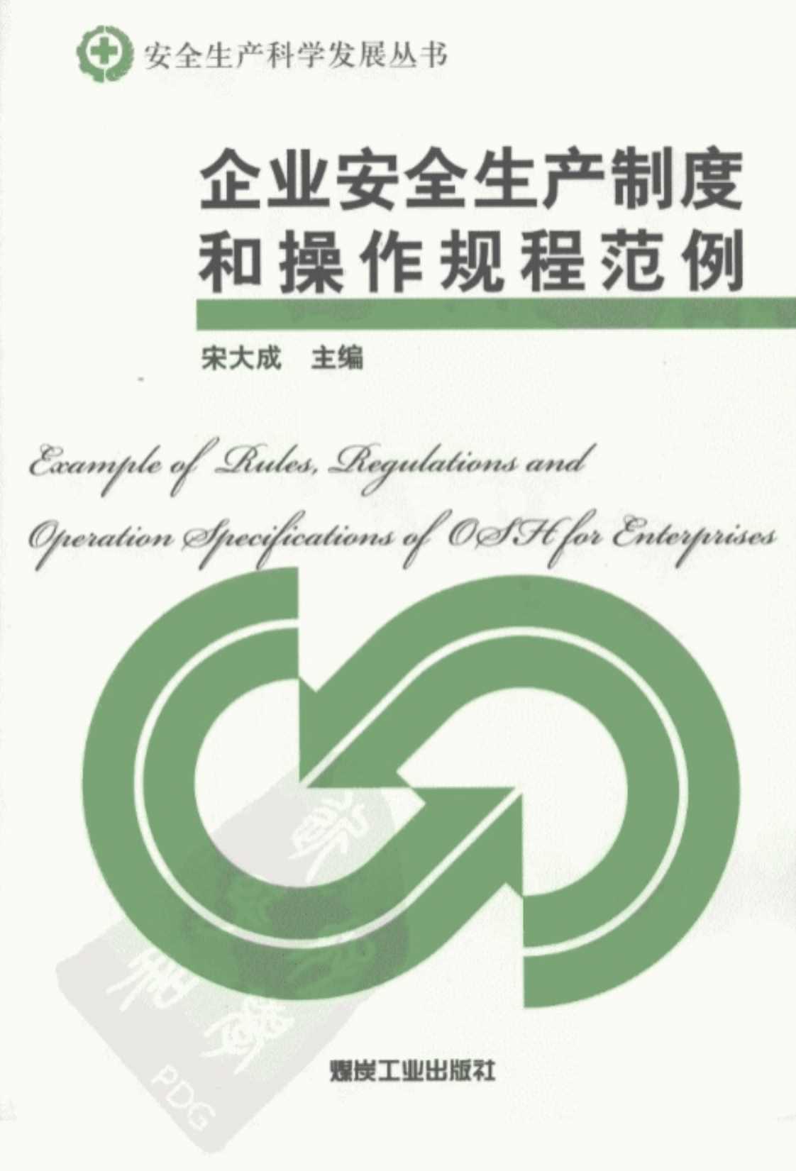 [企业安全生产制度和操作规程范例][宋大成（主编）]高清PDF电子书下载